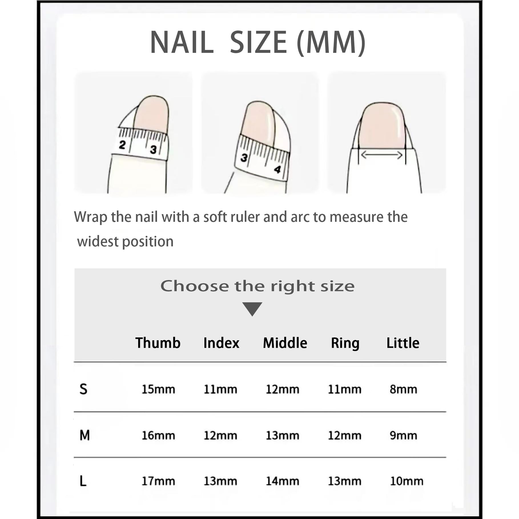 JIEADJIE Press On Nails – 100% Handmade Almond & Droplet Shapes | Hand-Painted Nail Art