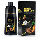 JIESSIA 3 IN 1 Hair Color Shampoo Dye — Semi-Permanent Grey Coverage, Herbal Blend, 16.9 fl oz