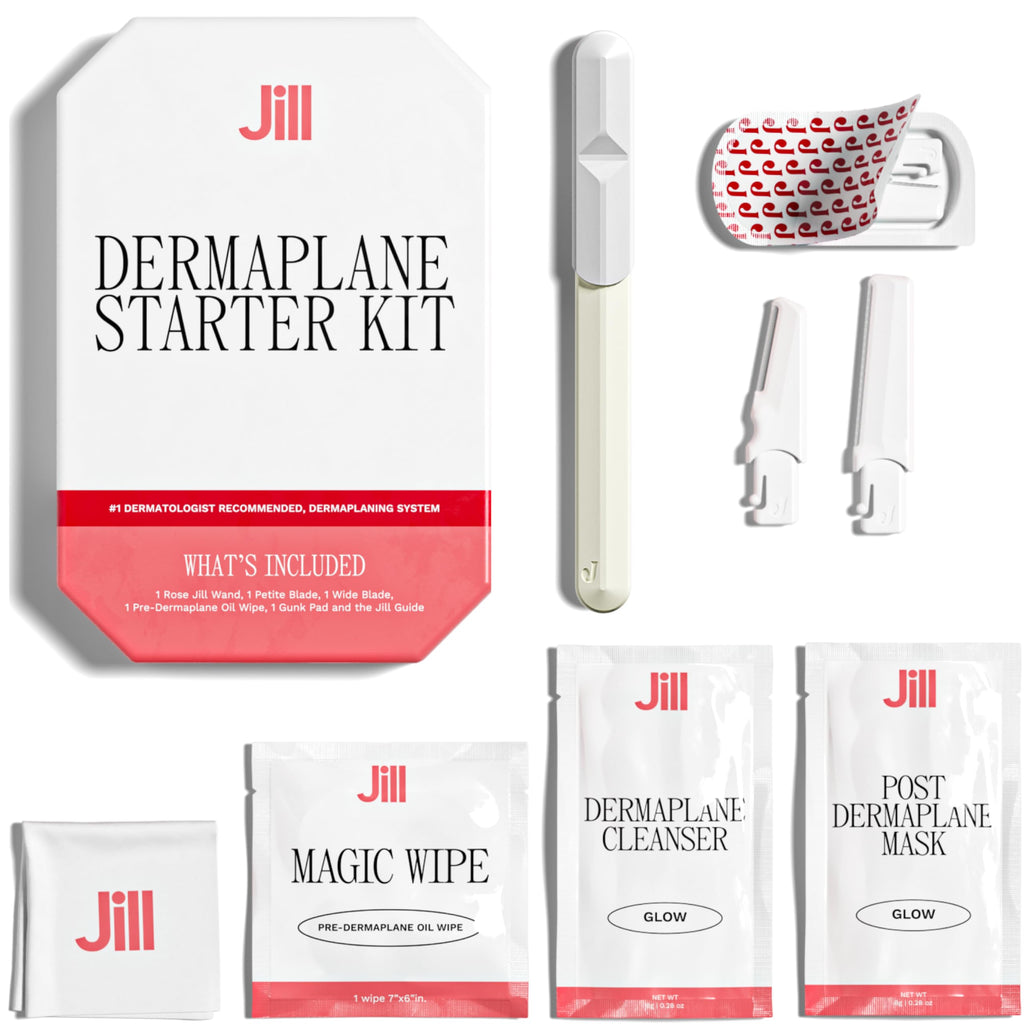 Jill Dermaplane Starter Kit for Women in Cream – Safe, Easy At-Home Dermaplaning