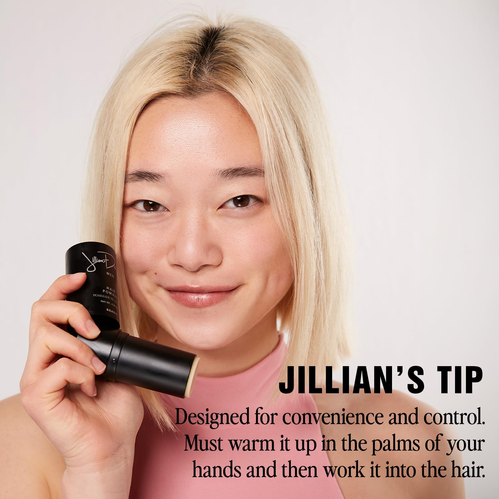 Jillian Dempsey Roadie Hair Pomade – Medium Hold Styling Stick for Textured, Tousled Hair | Vegan & Clean Beauty