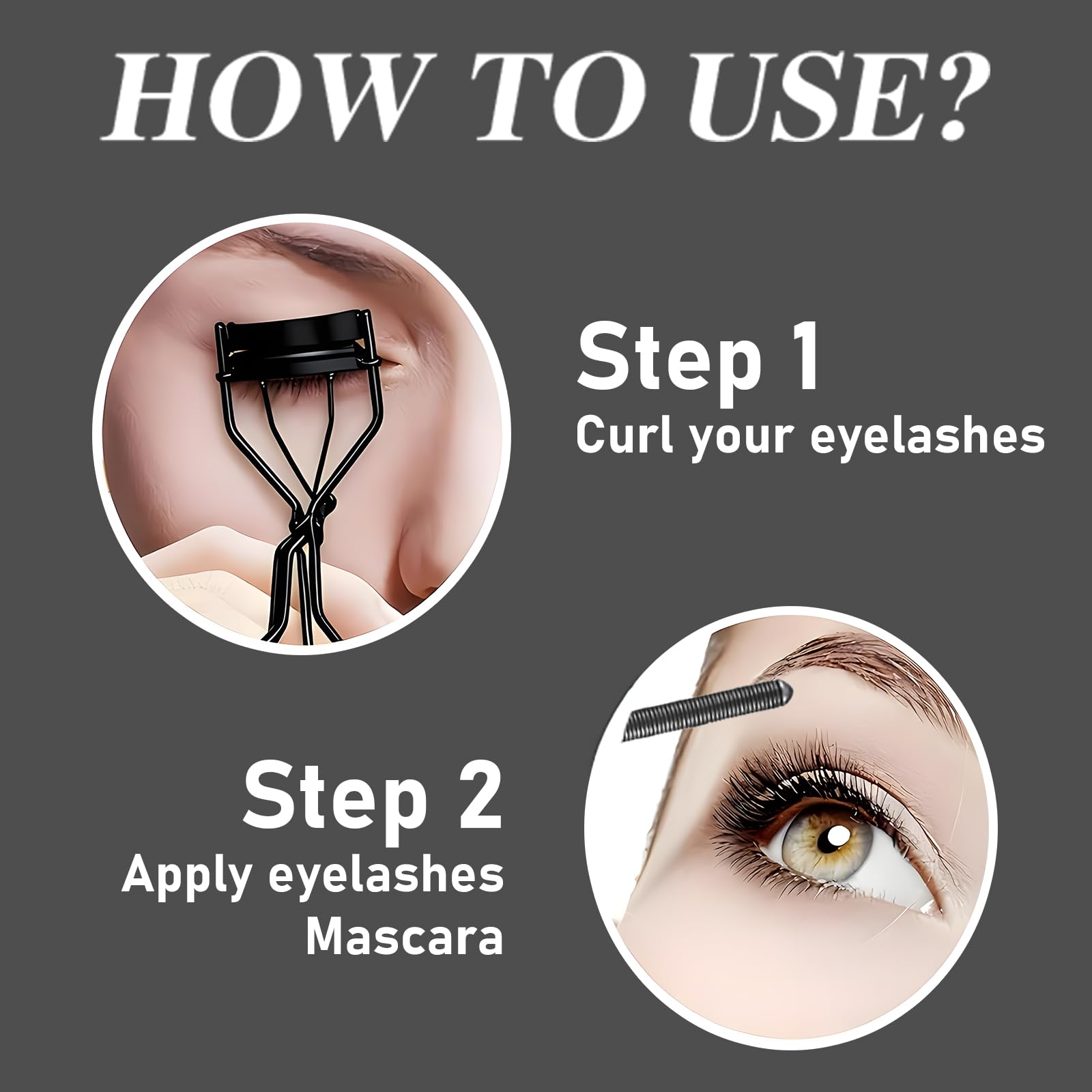 Jiodama 2026 New Iron Wand Mascara – Waterproof, Long-Lasting, 3D Curl, Telescopic Tubing, Liquid Lash Extensions Effect