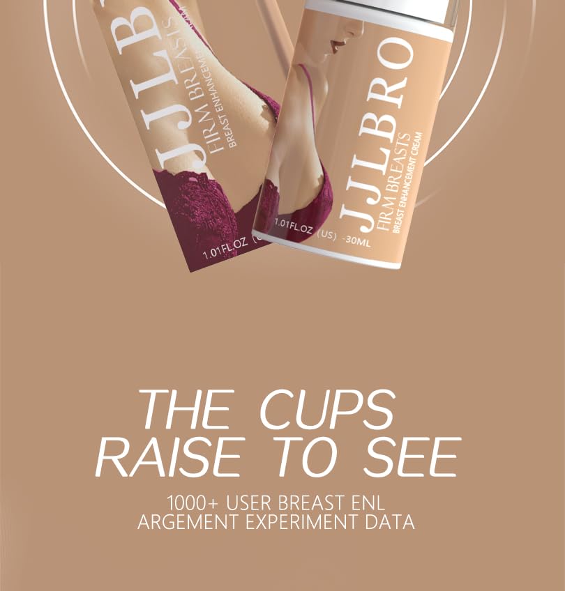 JJLBRO Firm Breast Enhancement Cream – Quick Growth, Lift & Firm, Unscented