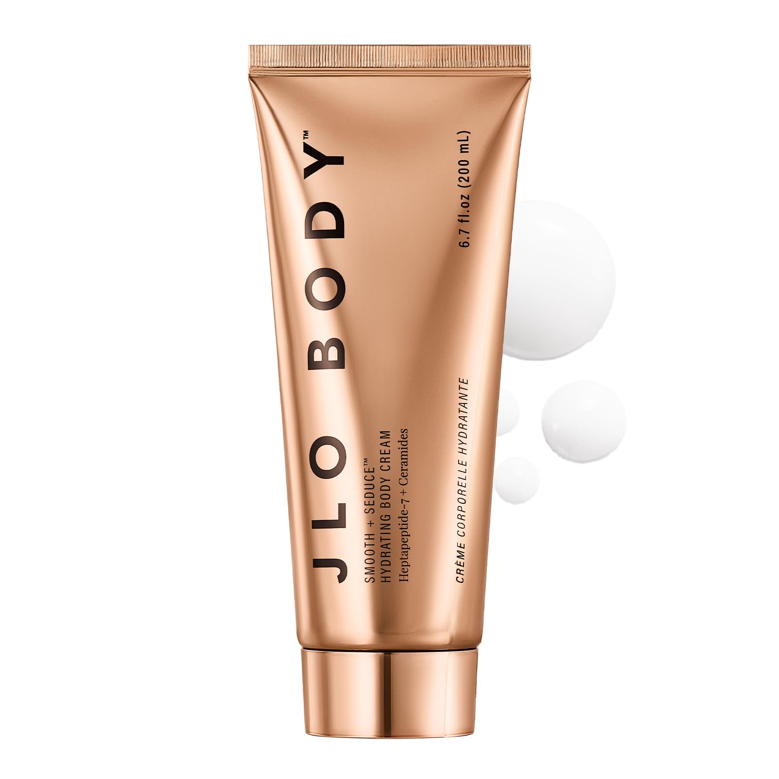 JLO BEAUTY Firming Body Lotion – Peptides, Hyaluronic Acid & Caffeine, 6.7 oz