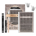 JMS&JMS Lash Clusters Kit D Curl Lash Lift — Beginner Wispy Lashes