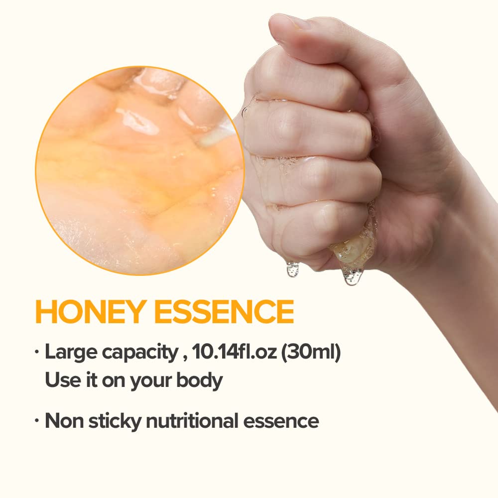 JMsolution Honey Royal Propolis Ampoule Mask — Rich Moisture & Nutrition for All Skin Types (10 Sheets)