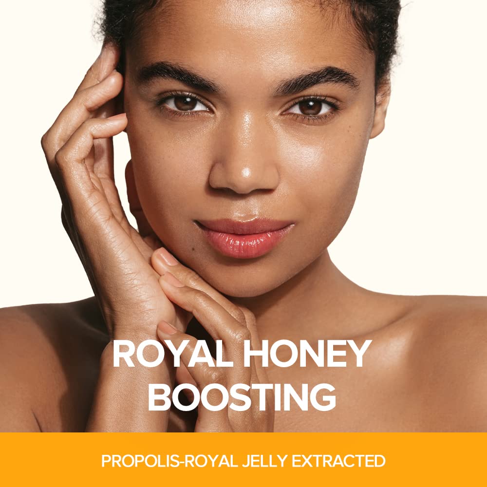 JMsolution Honey Royal Propolis Ampoule Mask — Rich Moisture & Nutrition for All Skin Types (10 Sheets)