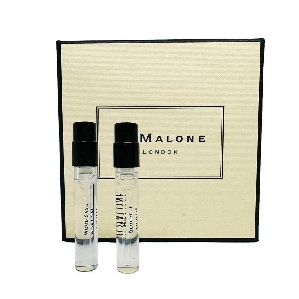 Jo Malone London Scent Pairing Duo: Wild Bluebell & Wood Sage & Sea Salt Samples (0.05oz each)