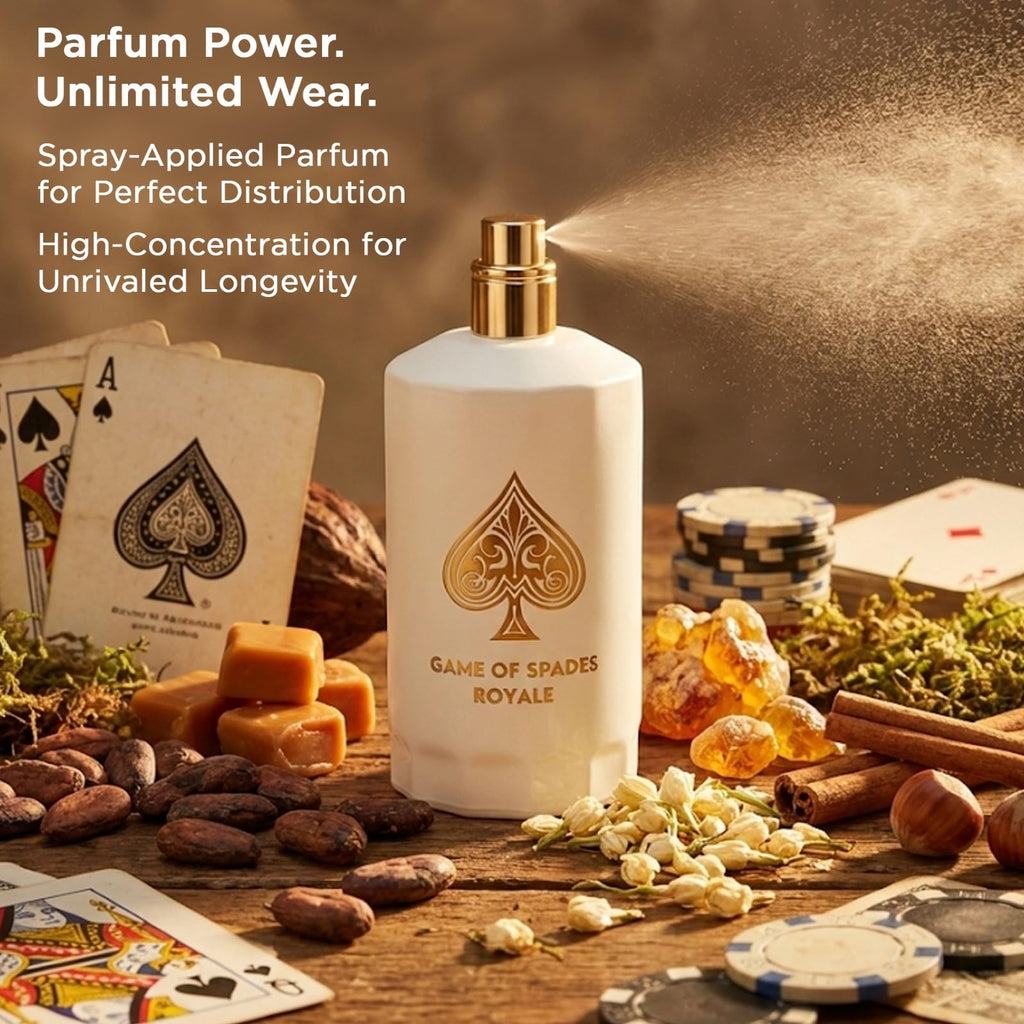 Jo Milano Game of Spades Royale Parfum Spray – 3.4 oz Unisex