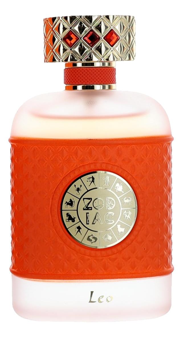 Jo Milano Paris Zodiac LEO Eau de Parfum – 100 ml, Orange & Gold