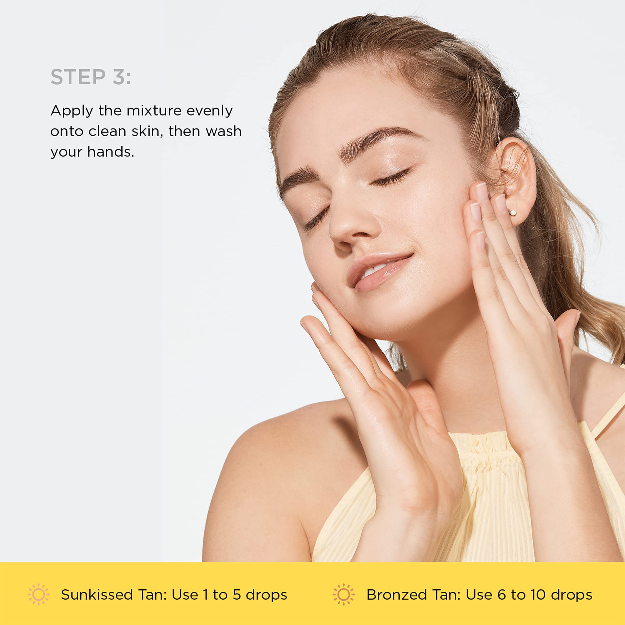 JOAH Self Tanner Drops – Sun & Seoul Golden Daze for Face & Body (Light/Medium, 30ml)