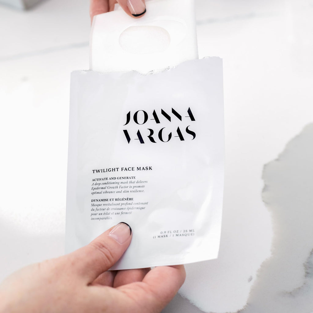 Joanna Vargas Twilight Face Mask – Hydrating Sheet Mask with EGF & Niacinamide