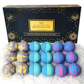 Joanne Arden Organics Aromatherapy Bath Bombs Set – 18 Large Natural Moisturizing Gift Box