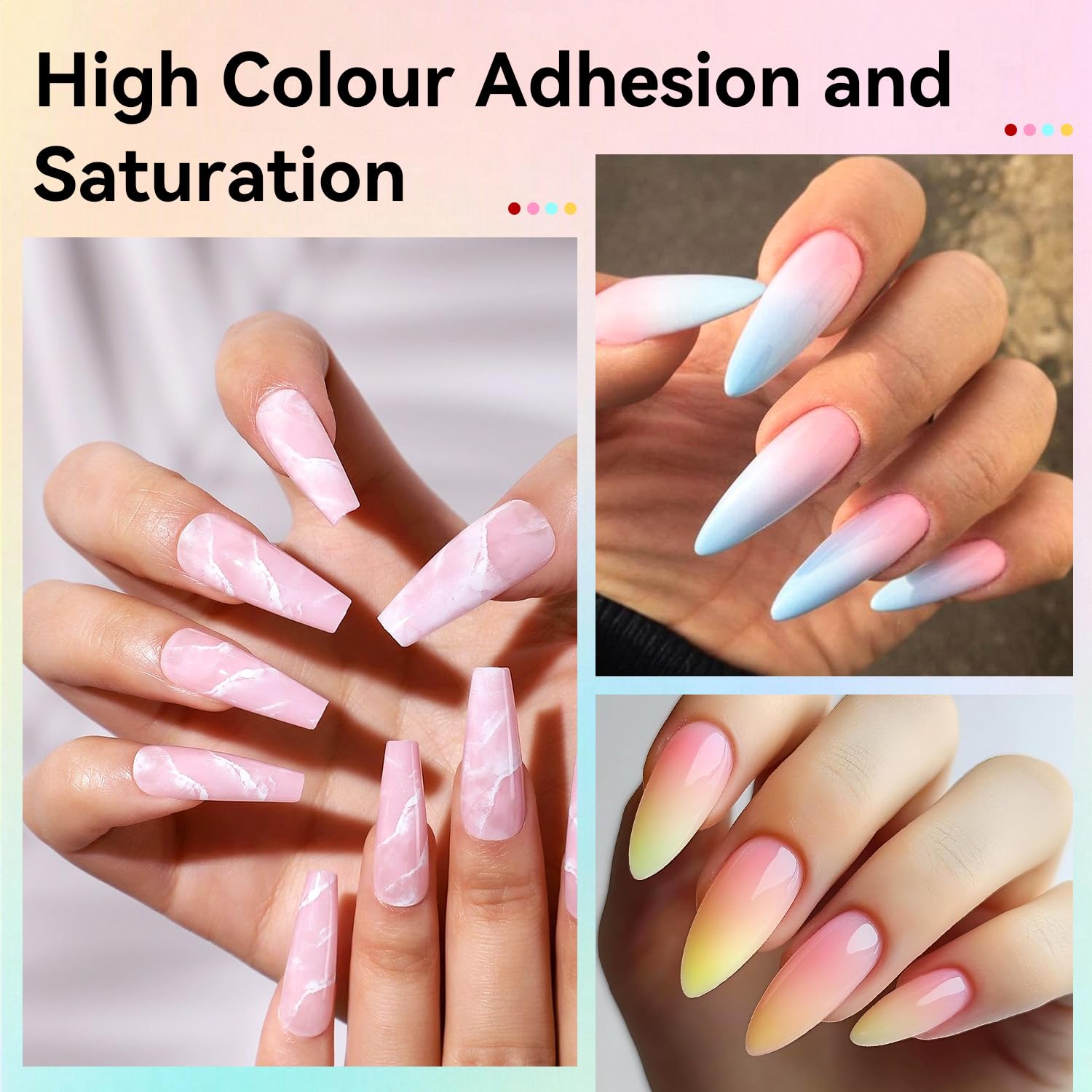 JODSONE 32 Colors Airbrush Gel Nail Polish – No Dilution, Strong Coverage for At-Home Nail Art