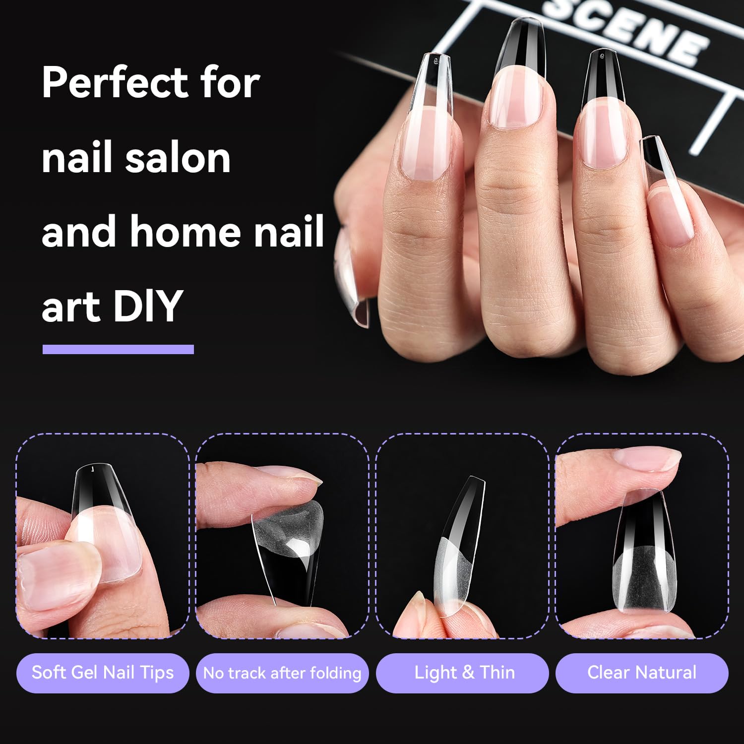 JODSONE 12-Piece Gel Nail Polish Set (16.5 ml) with Base Coat + Top Coat — 10 Colors for At-Home Nail Art