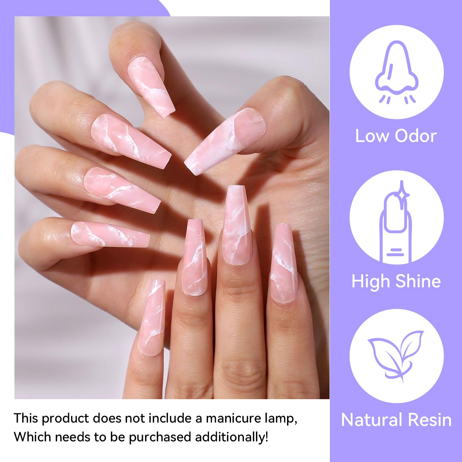 JODSONE 12-Piece Gel Nail Polish Set (16.5 ml) with Base Coat + Top Coat — 10 Colors for At-Home Nail Art