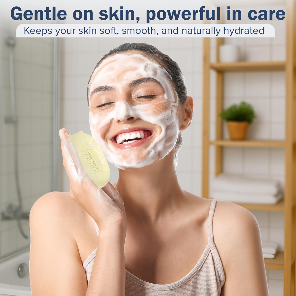 JOESOEF SKIN CARE Sulfur Soap Acne Facial Cleanser 4-Pack