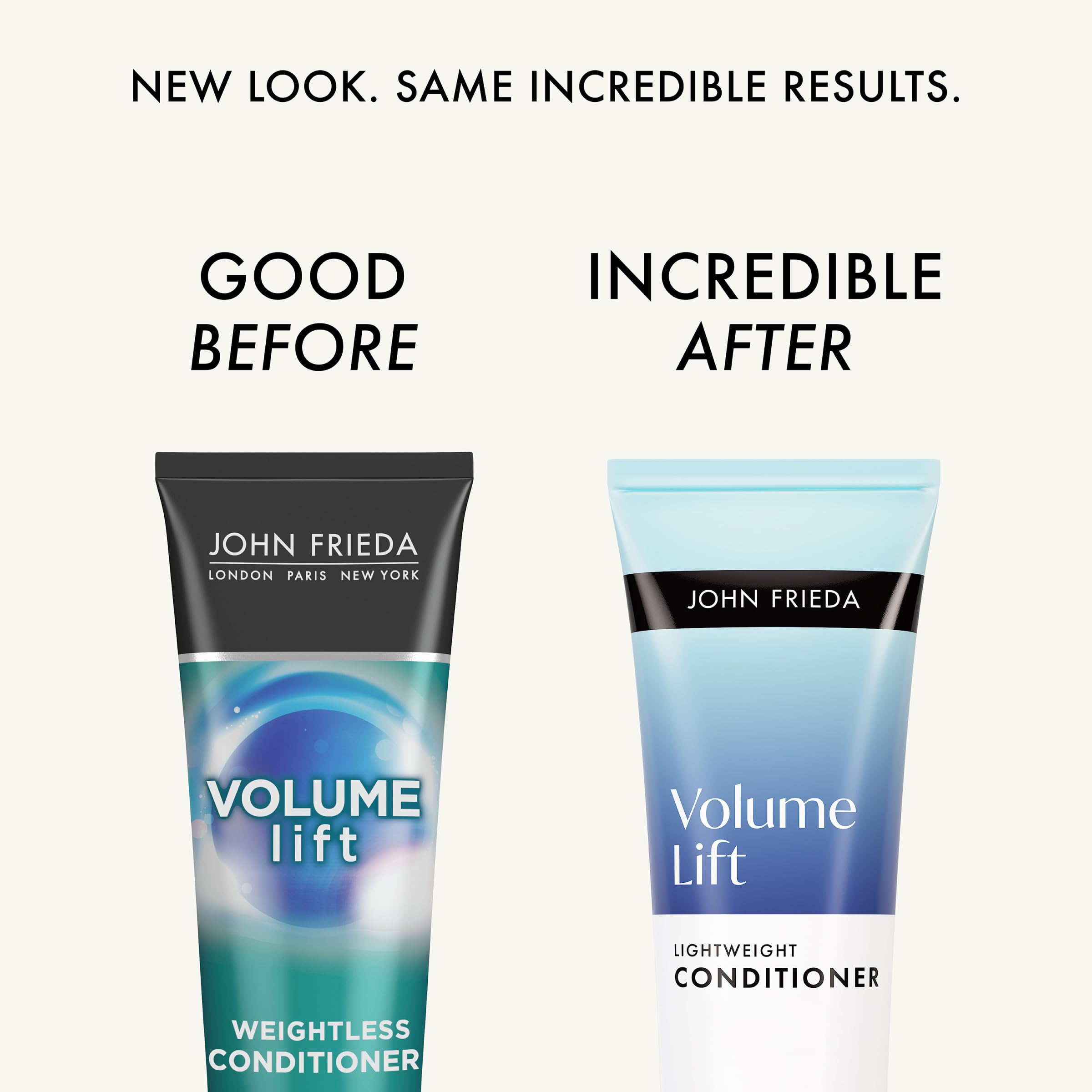 John Frieda Volume Lift Weightless Conditioner – Air-Silk Volume, Color-Safe, 8.45 oz (Pack of 2)