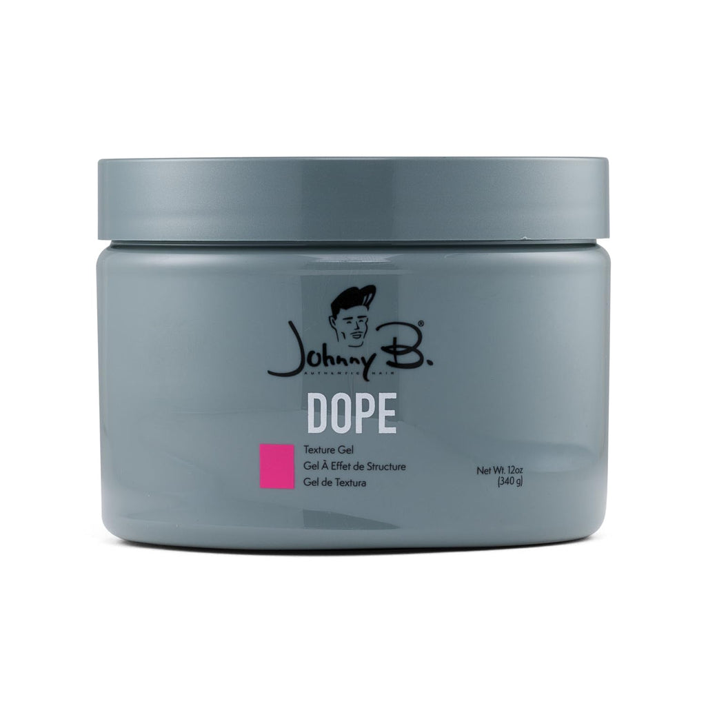JOHNNY B. Dope Texture Gel 12 oz. – Half Gel, Half Pomade for Flexible Hold