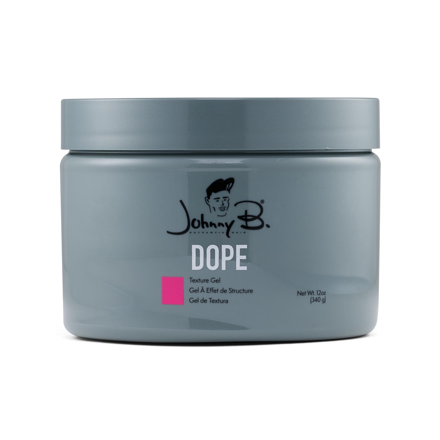 JOHNNY B. Dope Texture Gel 12 oz. – Half Gel, Half Pomade for Flexible Hold