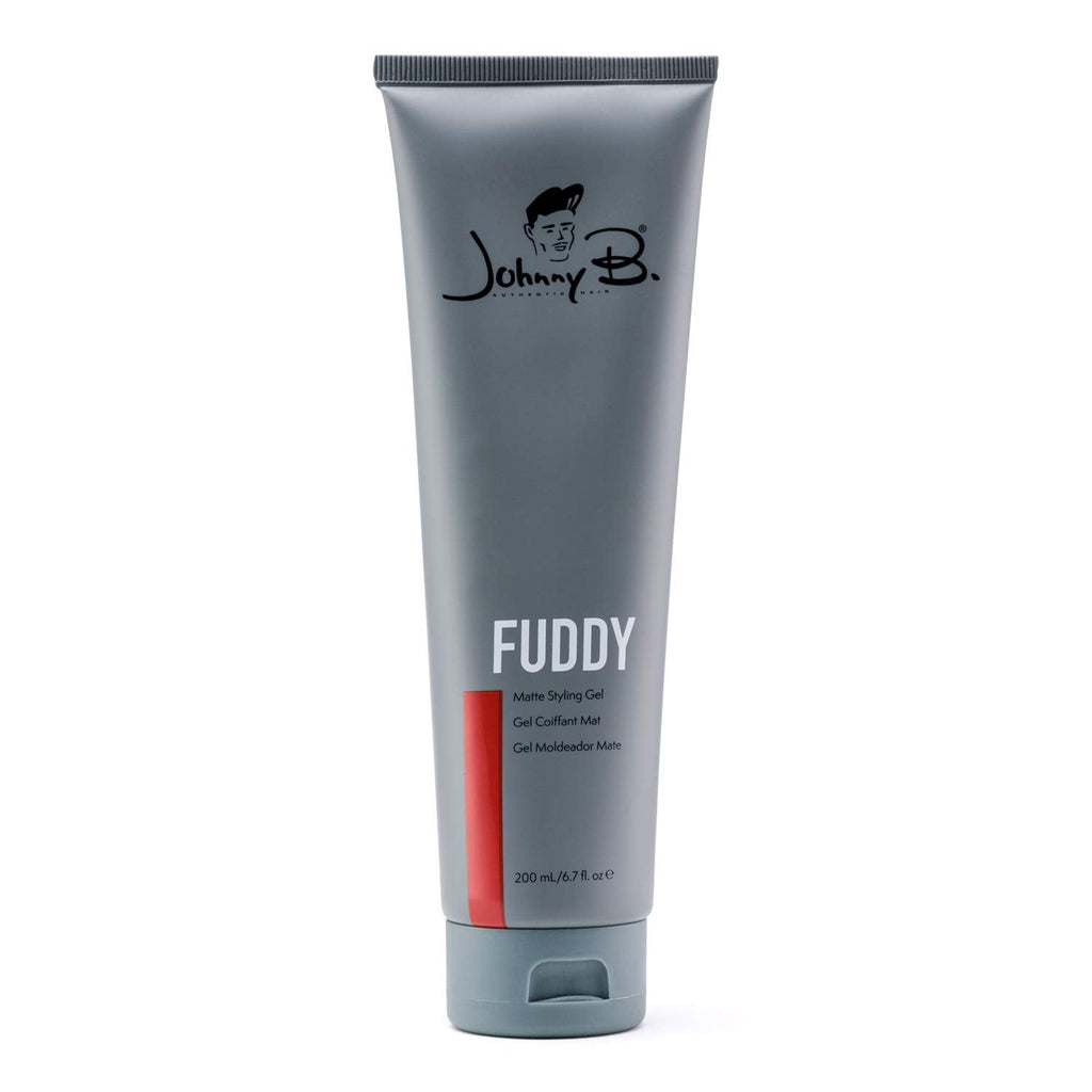 JOHNNY B. Fuddy Strong Professional Matte Hair Gel – 6.7 Ounce