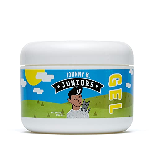 JOHNNY B. Juniors Hair Gel for Kids – No-Flake, Medium Hold, 8 oz Jar