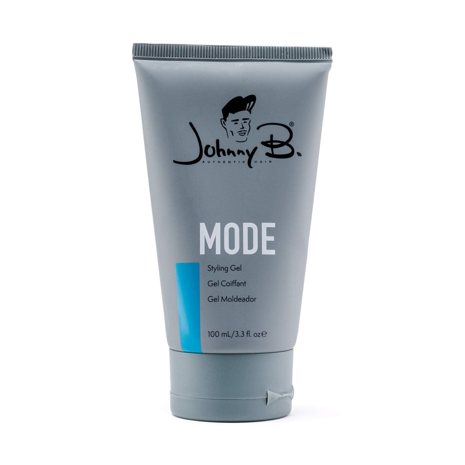 JOHNNY B. Mode Professional Hair Styling Gel 3.3 oz – High Viscosity, Alcohol-Free