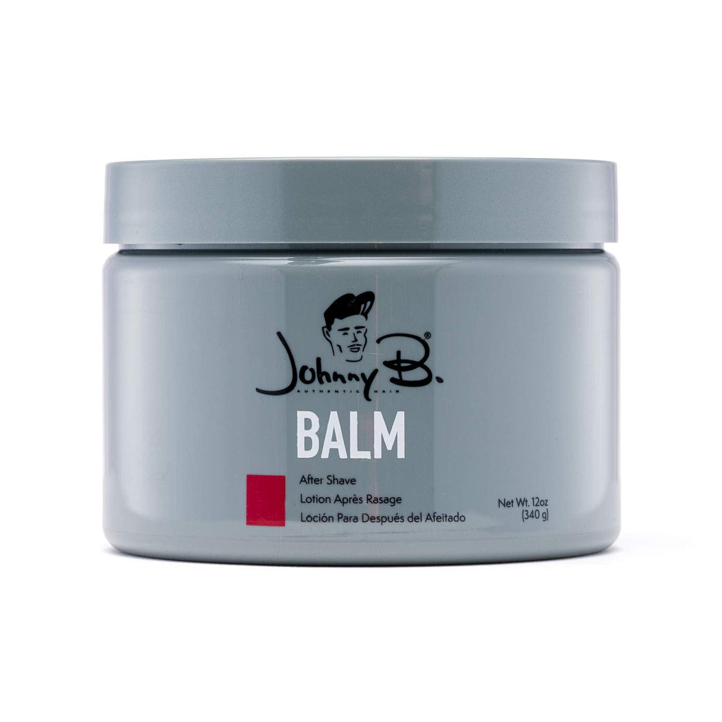 JOHNNY B. Professional Balm After Shave – All-Natural Hydrating, 12 oz