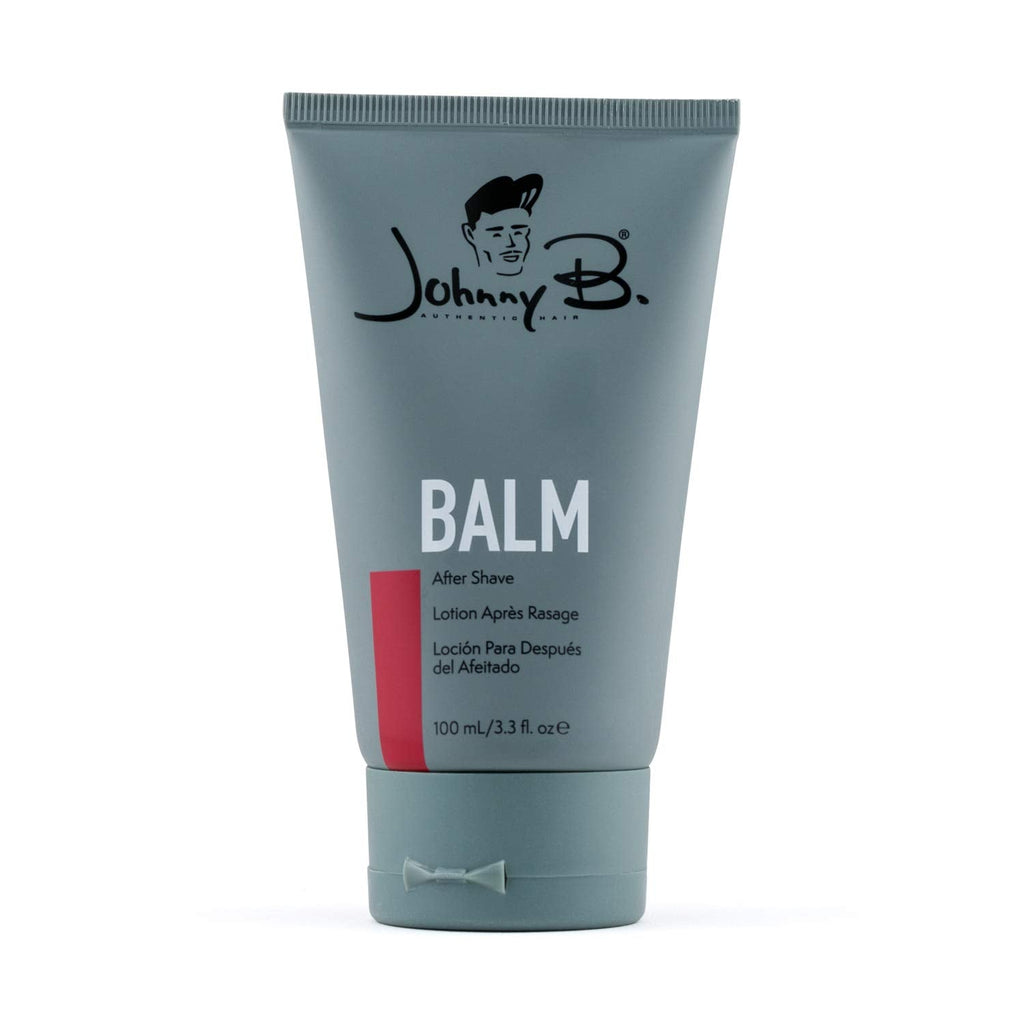 JOHNNY B. Professional Balm After Shave - All-Natural Hydrating Formula, 3.3 oz