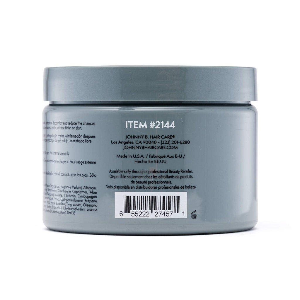 JOHNNY B. Professional Balm After Shave – All-Natural Hydrating, 12 oz