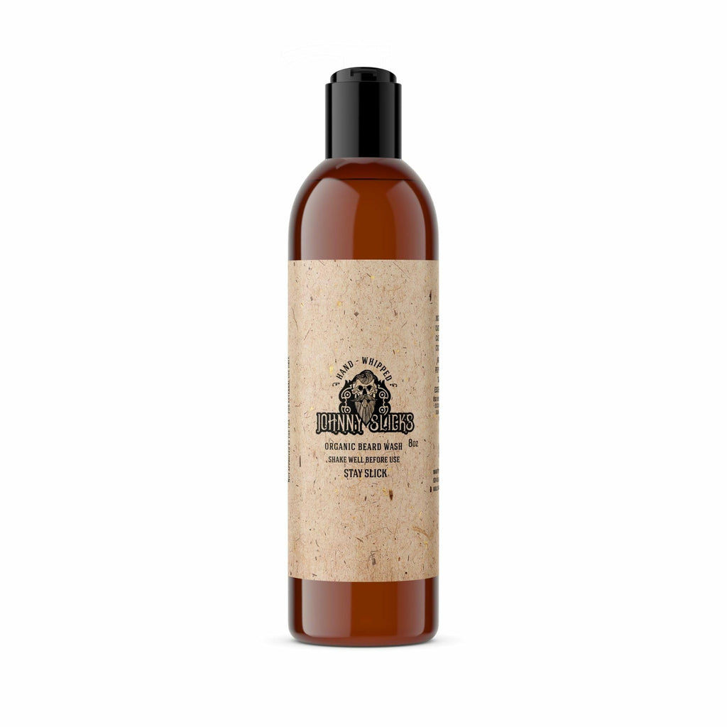 Johnny Slicks Thinning Hair Kit – Organic Beard Wash, Beard Oil & Pomade | Rugged Scent