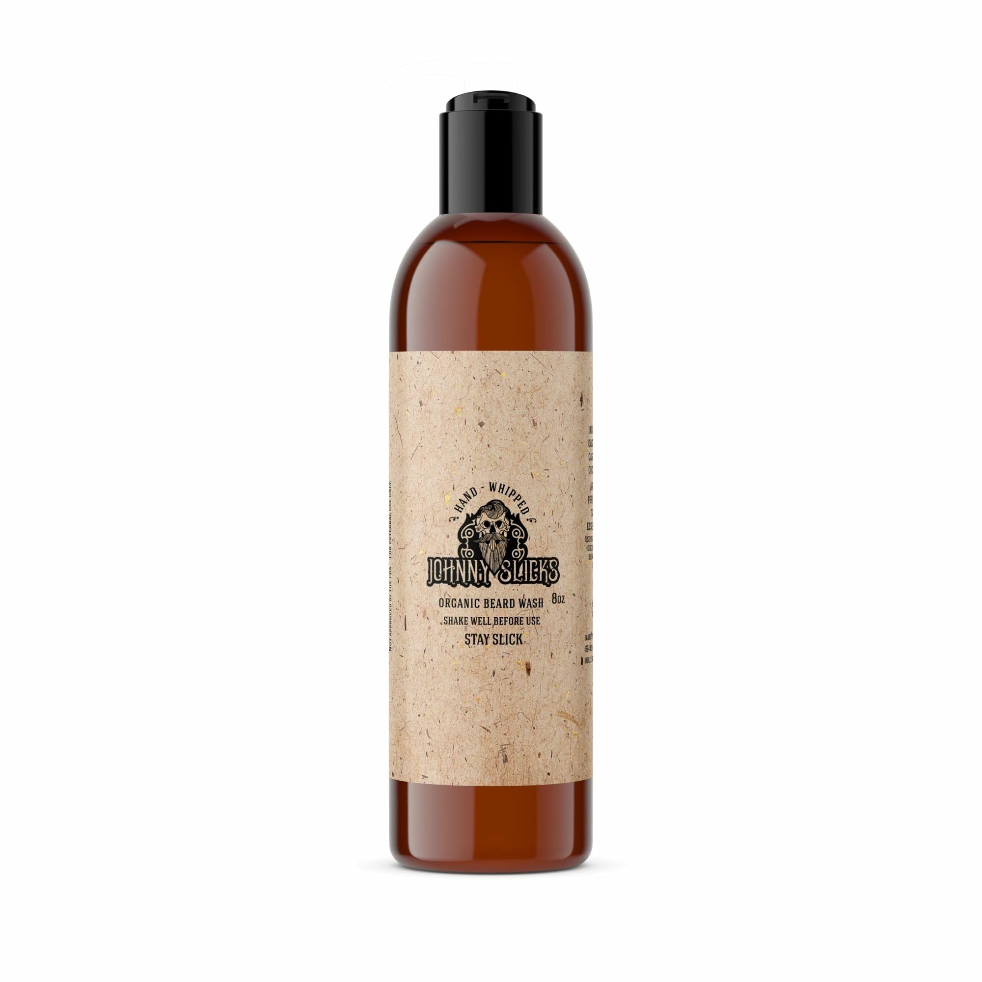 Johnny Slicks Thinning Hair Kit – Organic Beard Wash, Beard Oil & Pomade | Rugged Scent