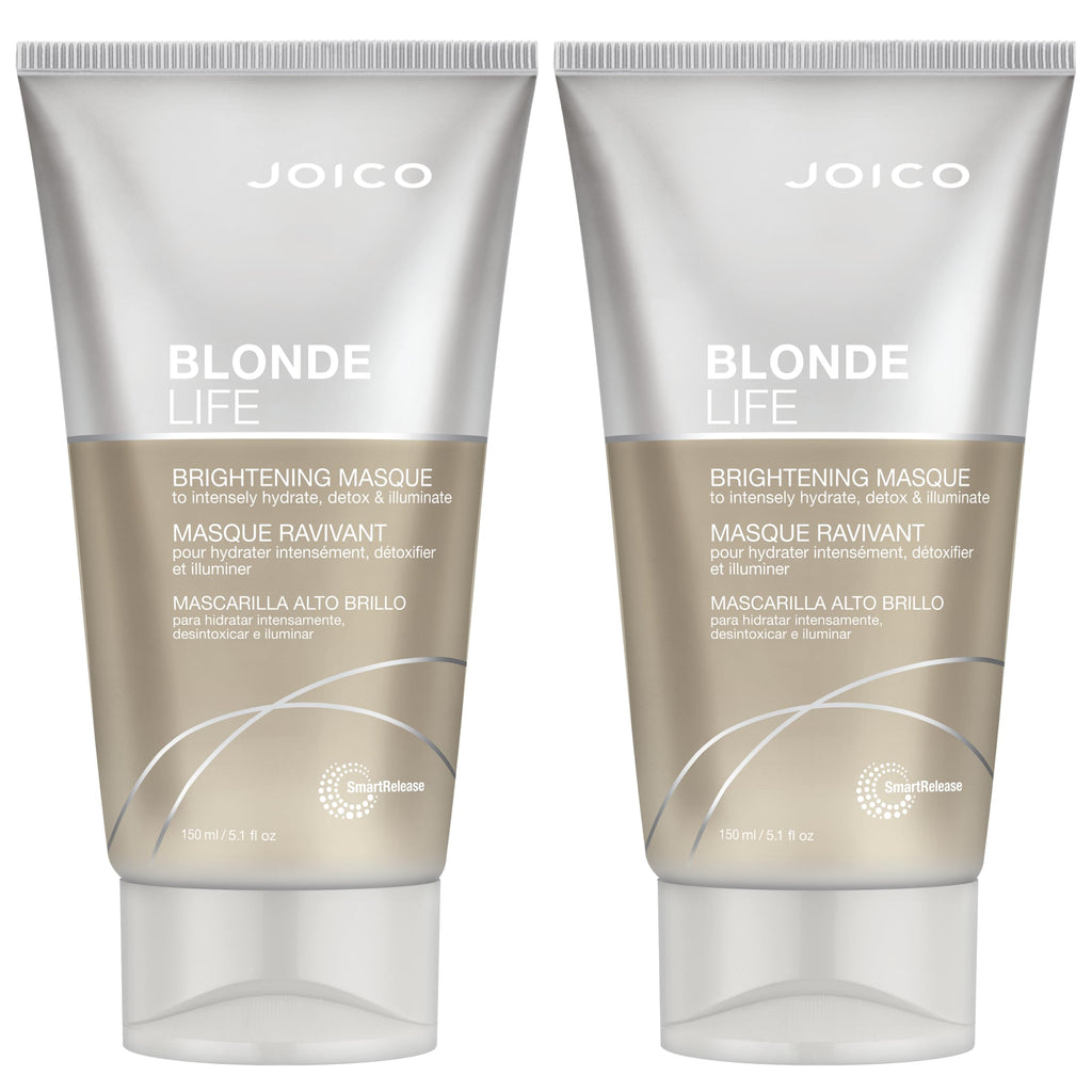 Joico Blonde Life Brightening Masque | 2-Pack Instant Hydration for Blonde Hair