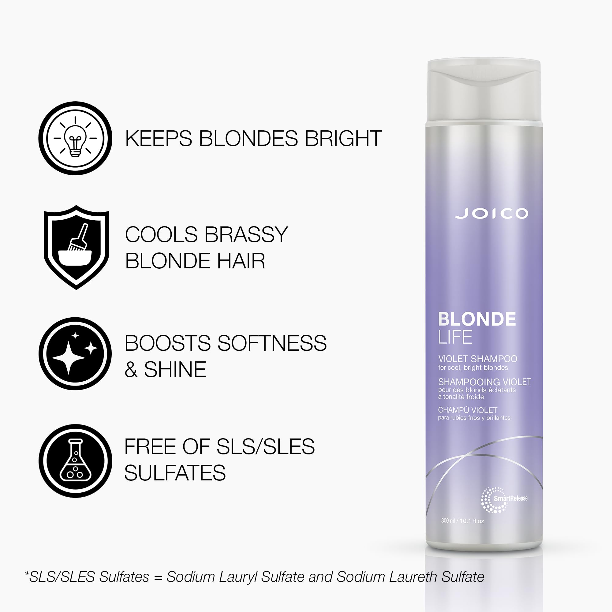 Joico Blonde Life Shampoo & Conditioner – Violet-Tone System for Cool Blonde Hair