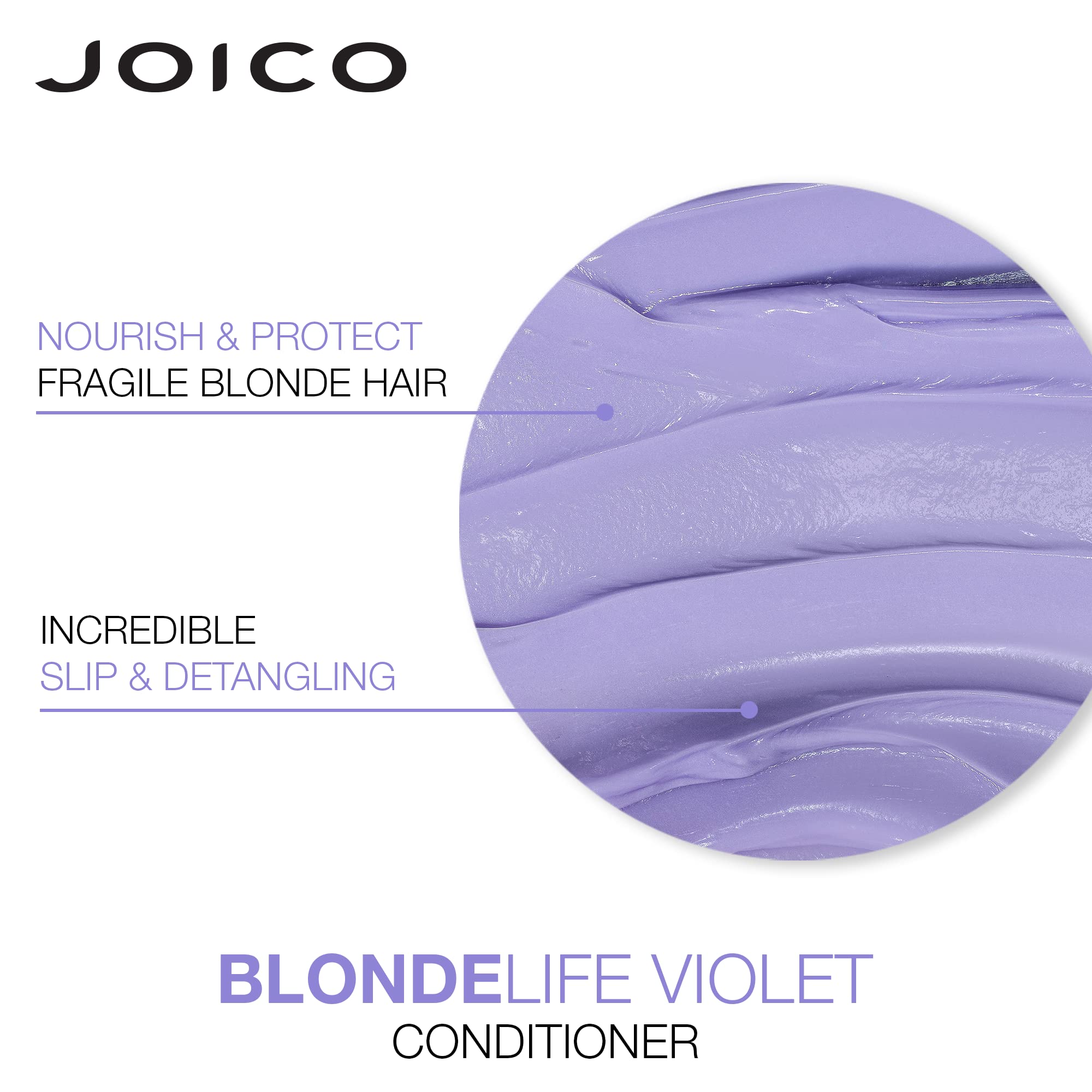 Joico Blonde Life Shampoo & Conditioner – Violet-Tone System for Cool Blonde Hair