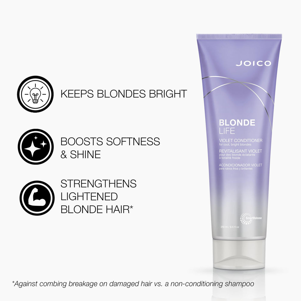 Joico Blonde Life Shampoo & Conditioner – Violet-Tone System for Cool Blonde Hair