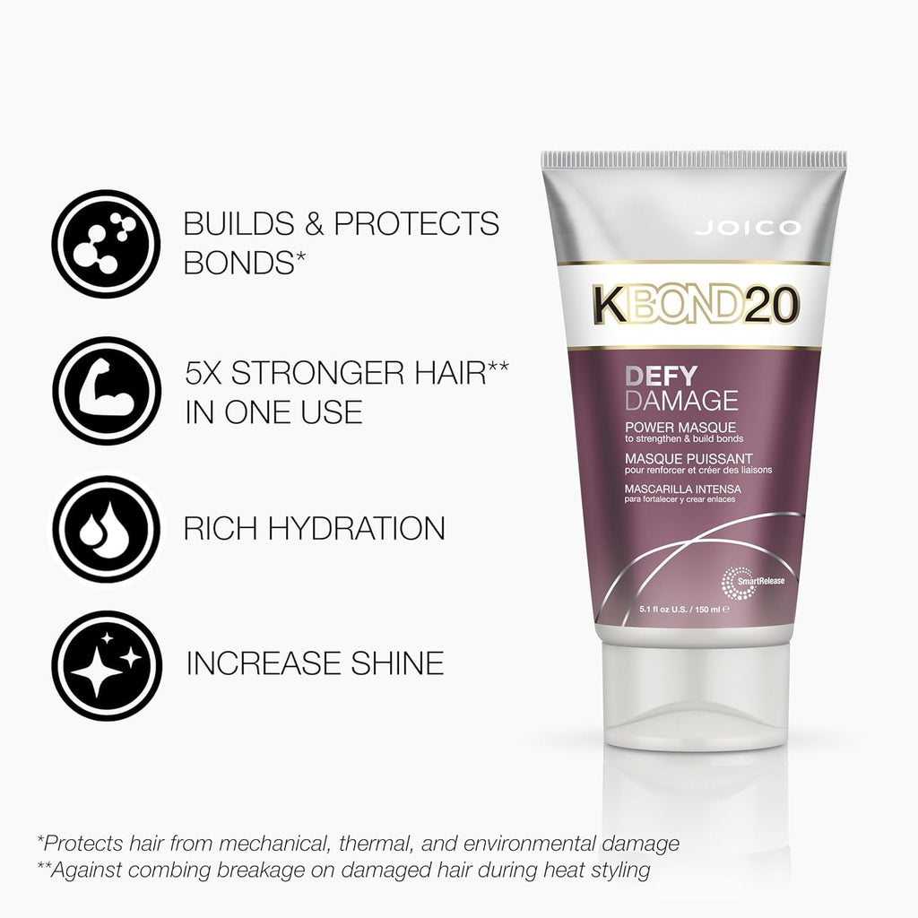 Joico KBOND20 Power Masque – Bond Repair & Hydration for Color-Safe Hair