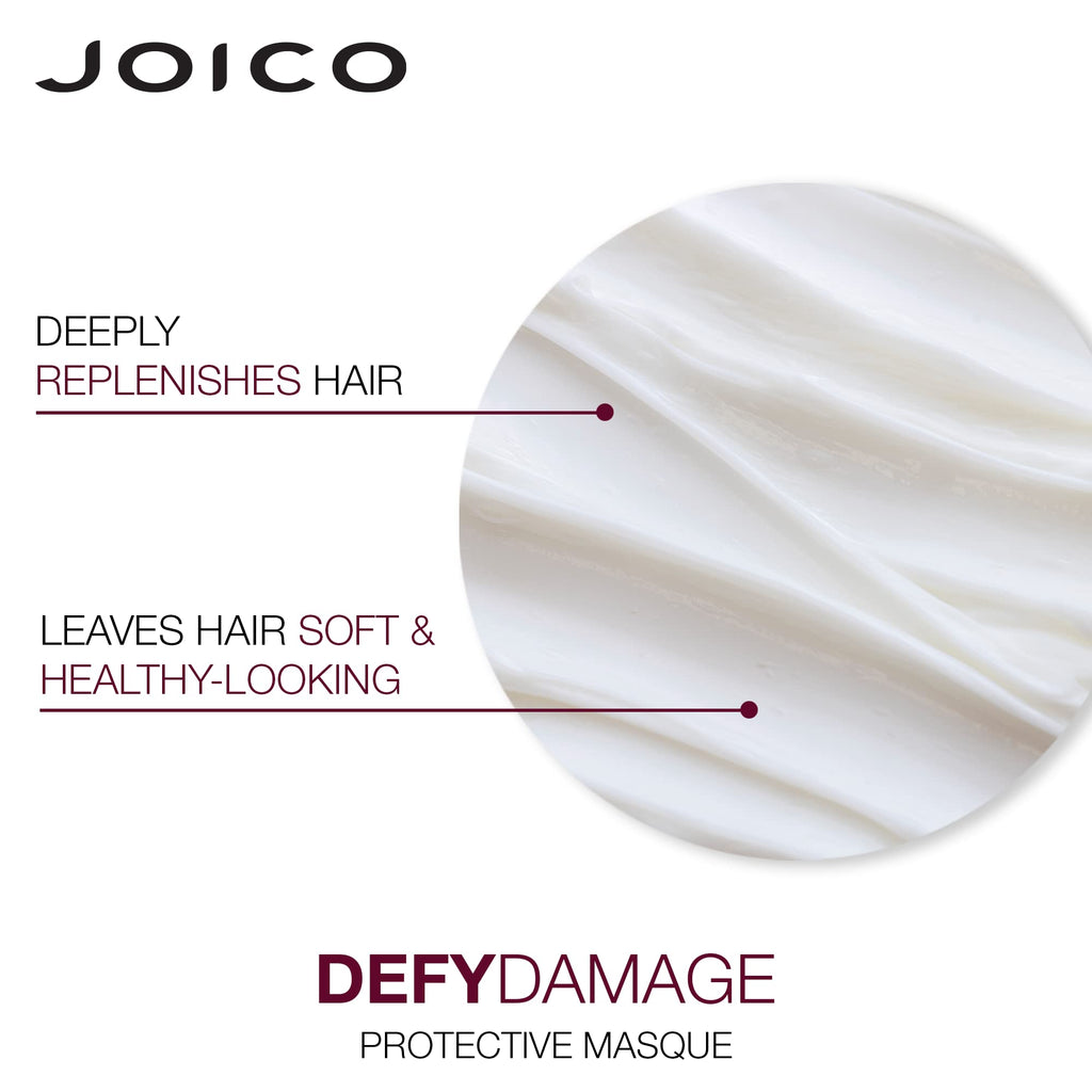 Joico Defy Damage Protective Masque | Bond Strengthening & Color Care | Pack of 2
