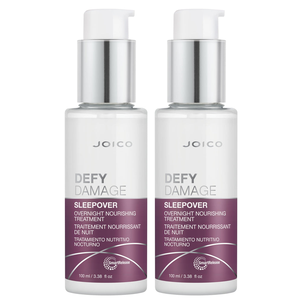 Joico Defy Damage Sleepover – Overnight Nourishing No-Rinse Bond Strength (2 Pack)