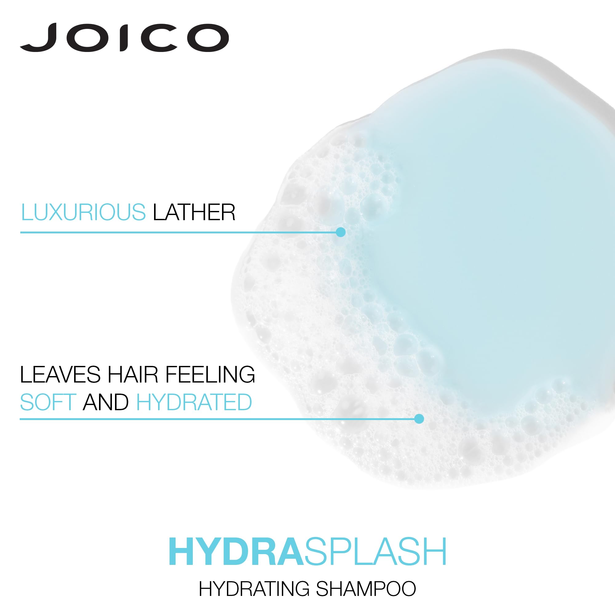 Joico HydraSplash Hydrating Shampoo & Conditioner Set for Fine Hair – 33.8 oz Each