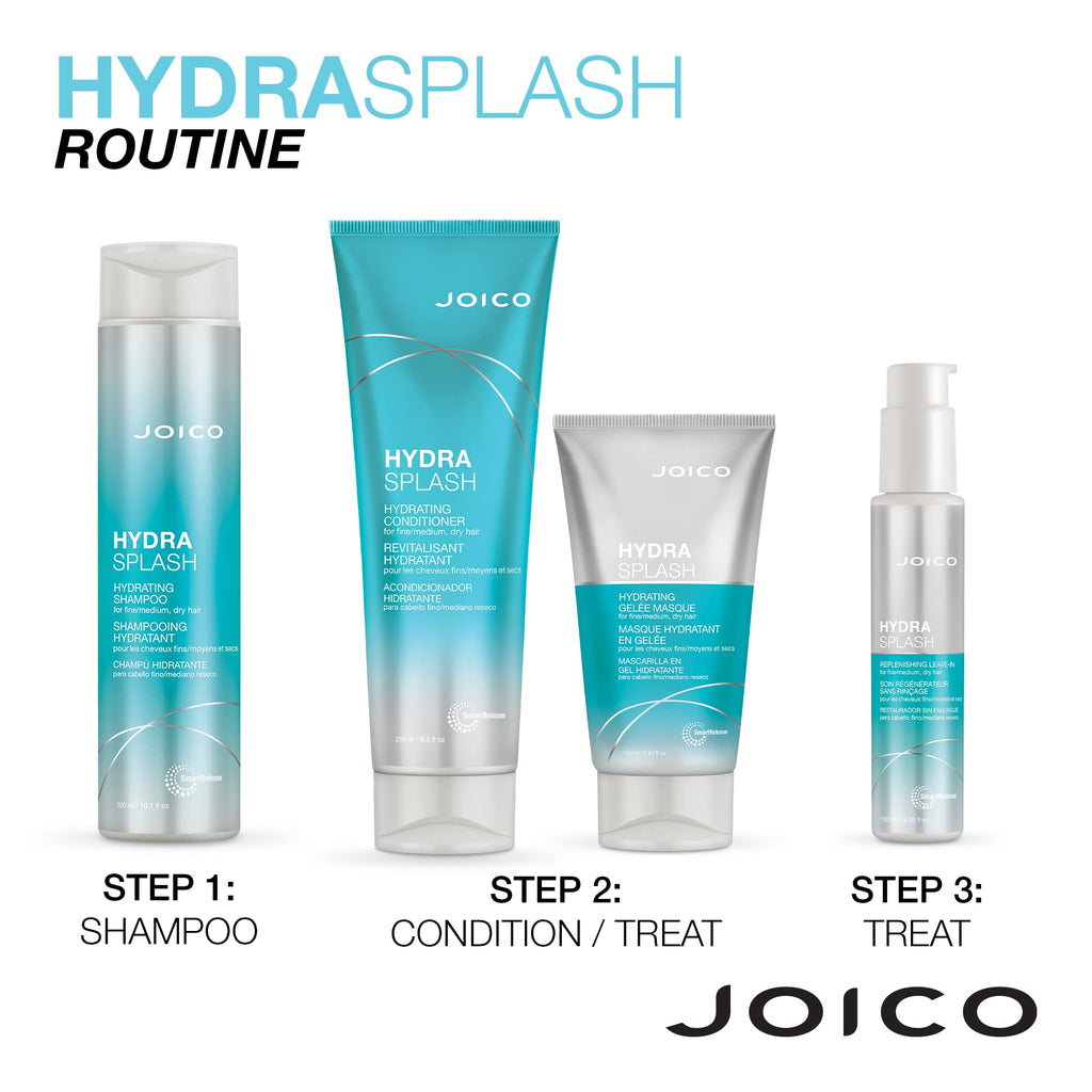 Joico Hydrasplash Replenishing Leave-In for Fine Hair – 2 x 3.38 oz
