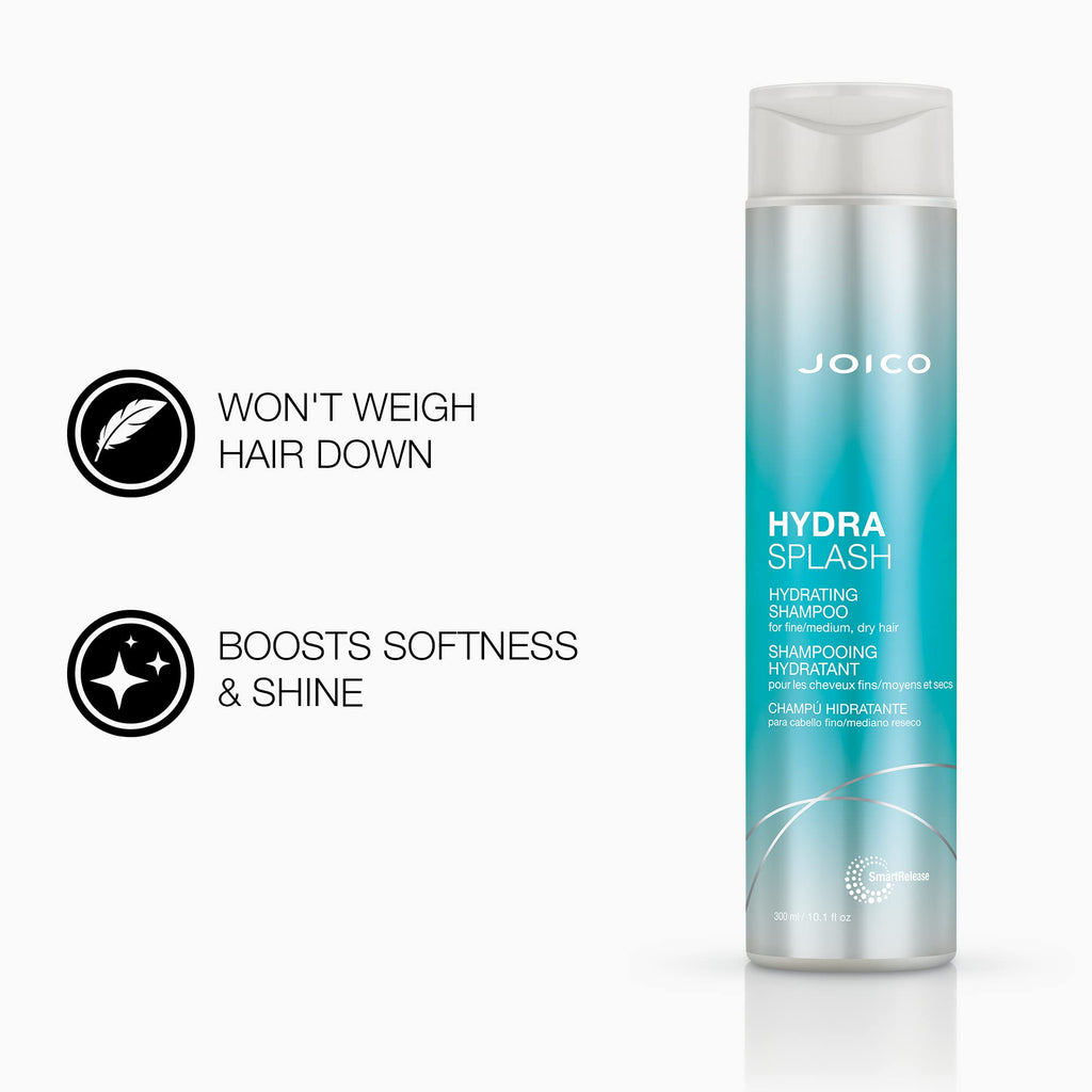 Joico HydraSplash Hydrating Shampoo for Fine Hair Set | Weightless Hydration