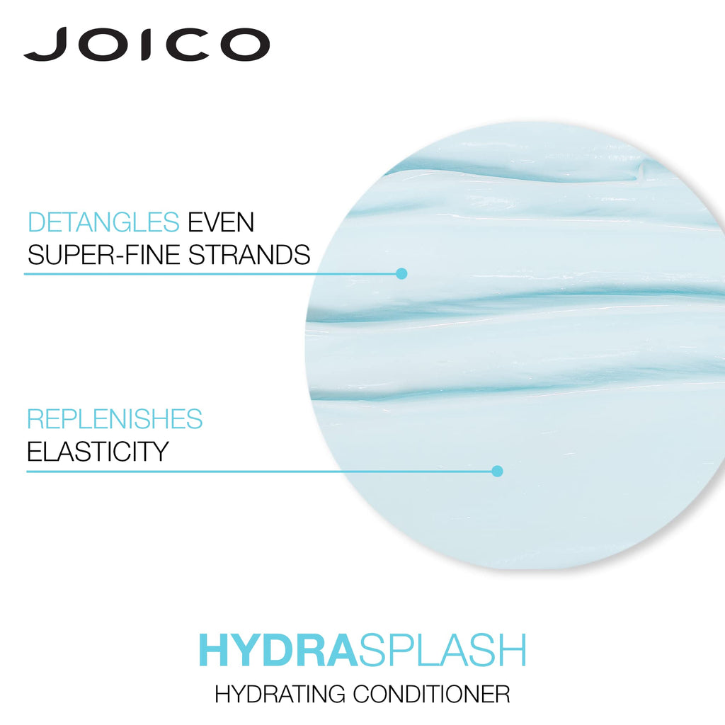 Joico HydraSplash Hydrating Shampoo & Conditioner Set for Fine Hair – 33.8 oz Each