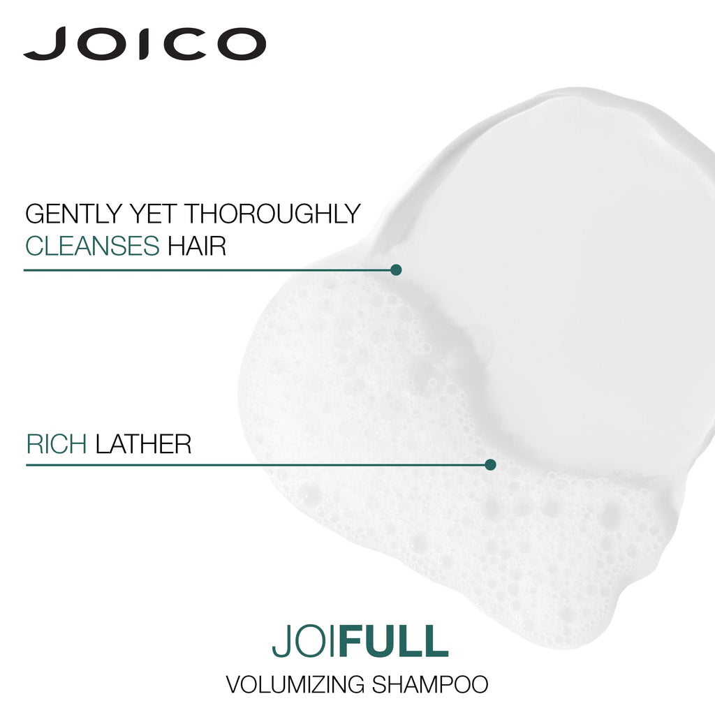 Joico JoiFULL Volumizing Shampoo & Conditioner Set - Fullness, Shine & Lightweight Lift for Fine Hair