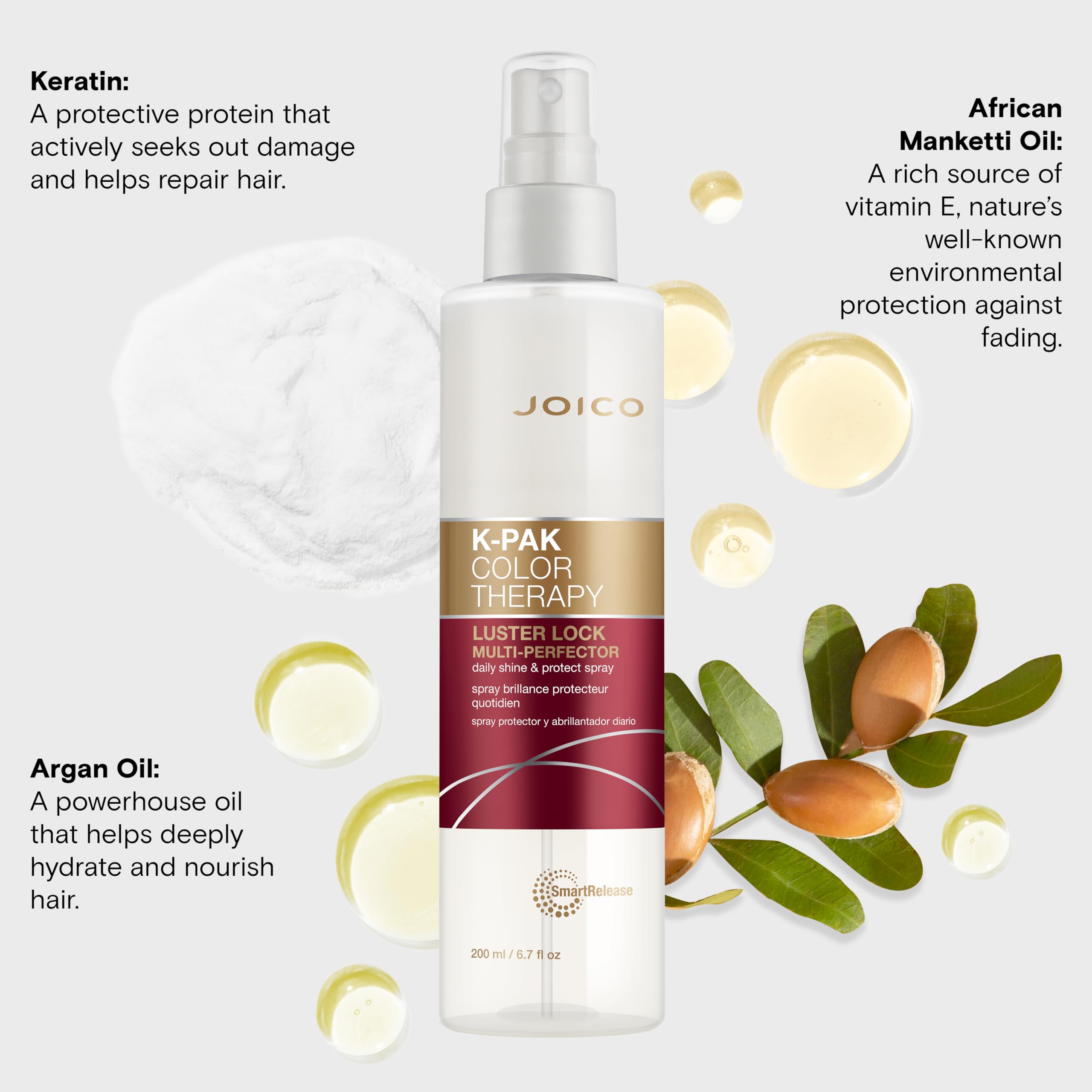 Joico K-PAK Color Therapy Luster Lock Spray — Shine, Detangle & Color Protection