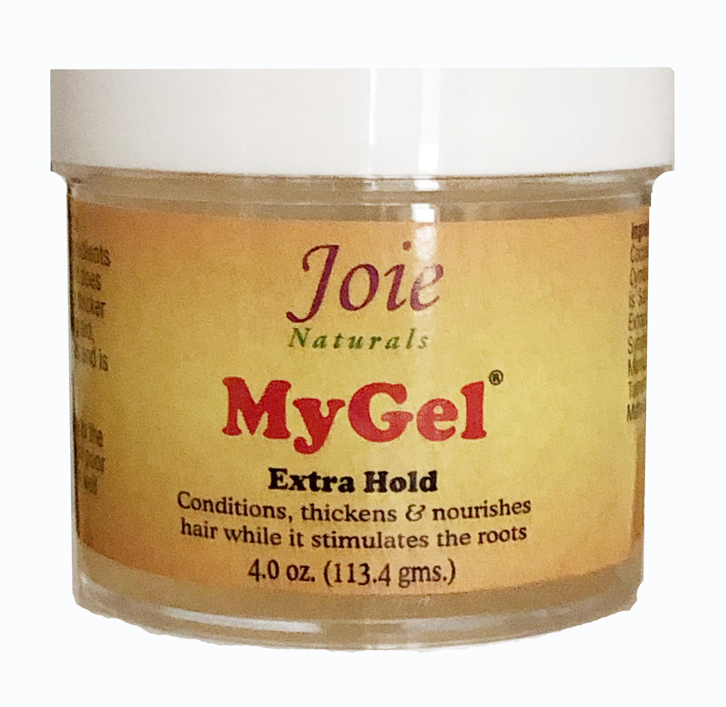 Joie Naturals MyGel Hair Extra Hold Edge Control Gel for Braiding (4oz)