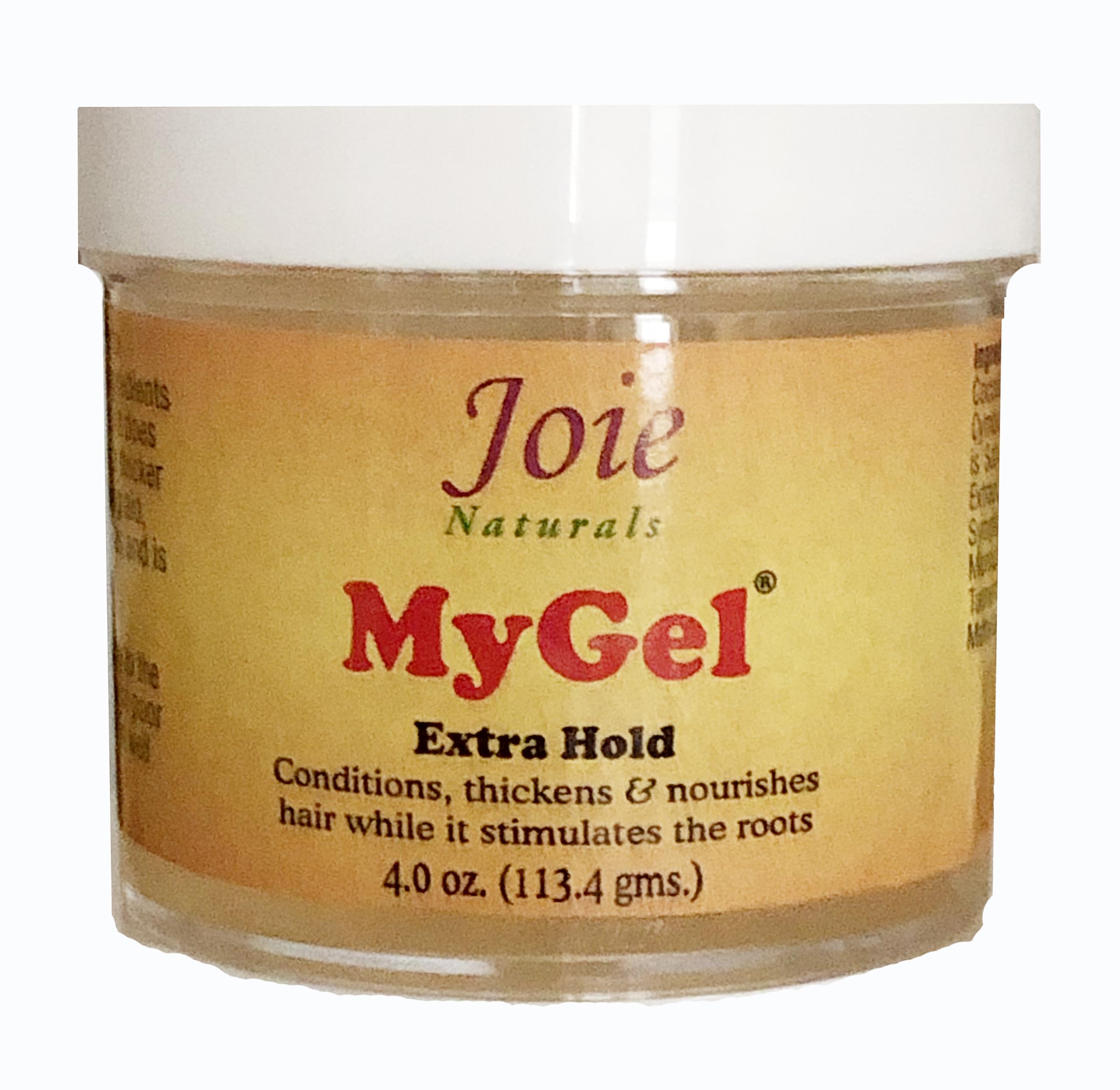 Joie Naturals MyGel Hair Extra Hold Edge Control Gel for Braiding (4oz)