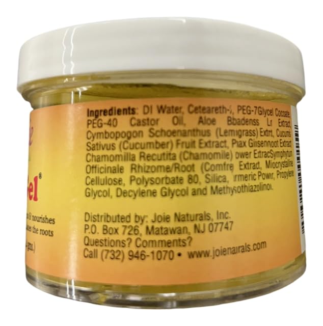 Joie Naturals MyGel Hair Gel | Edge Control & Braiding Gel (4oz)