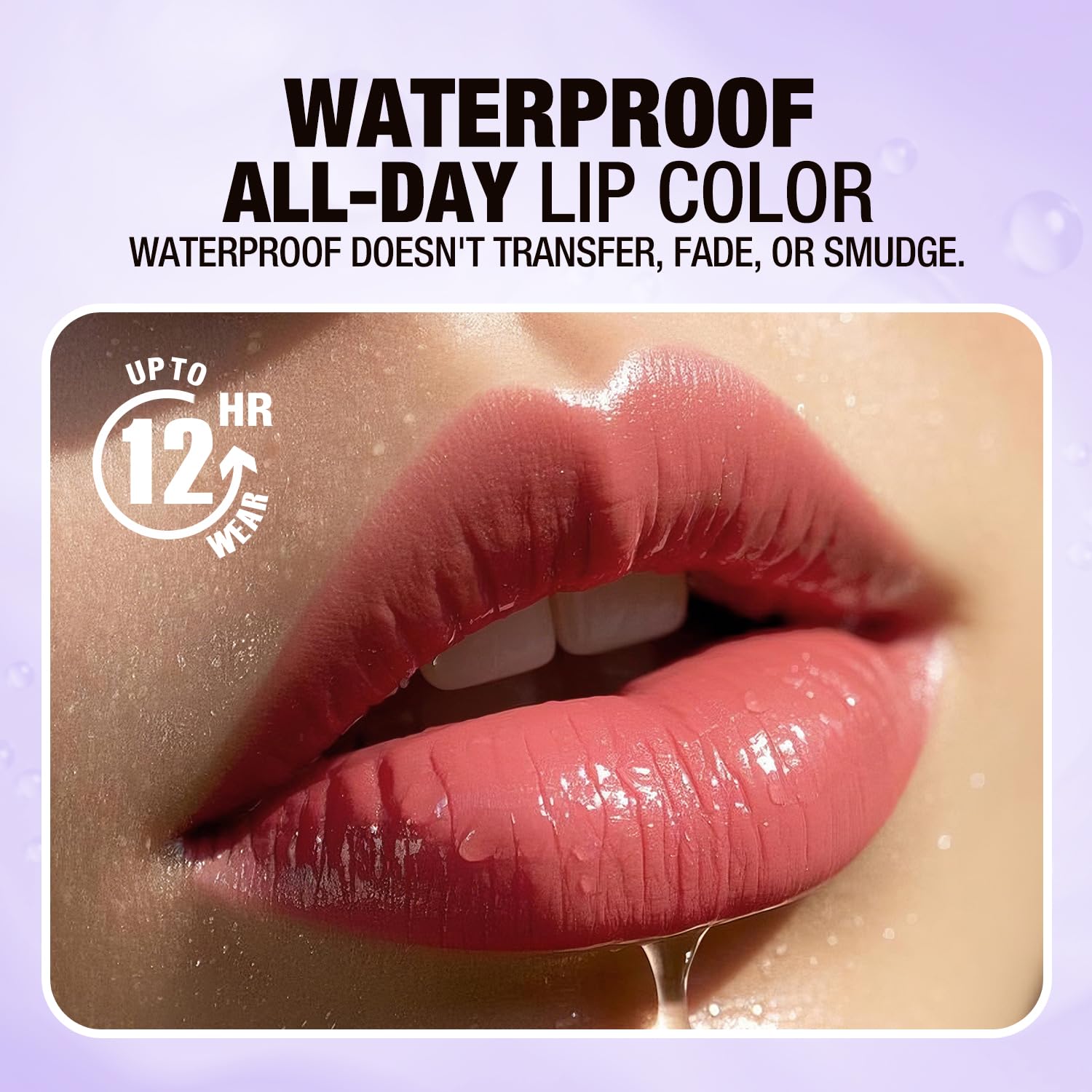 Jolilab Lip Stain Wipe Off – Waterproof Matte Lip Tint, Ultra Long-Lasting Peel-Off (3-Shade Set)