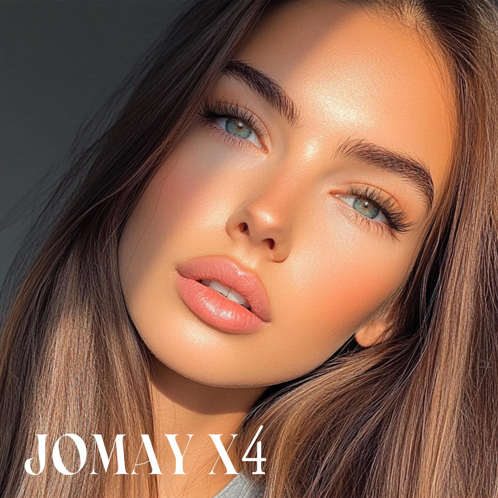 M J JOMAY Lash Clusters Kit – DIY Wispy Lashes, D Curl 10-18mm, Waterproof Hold