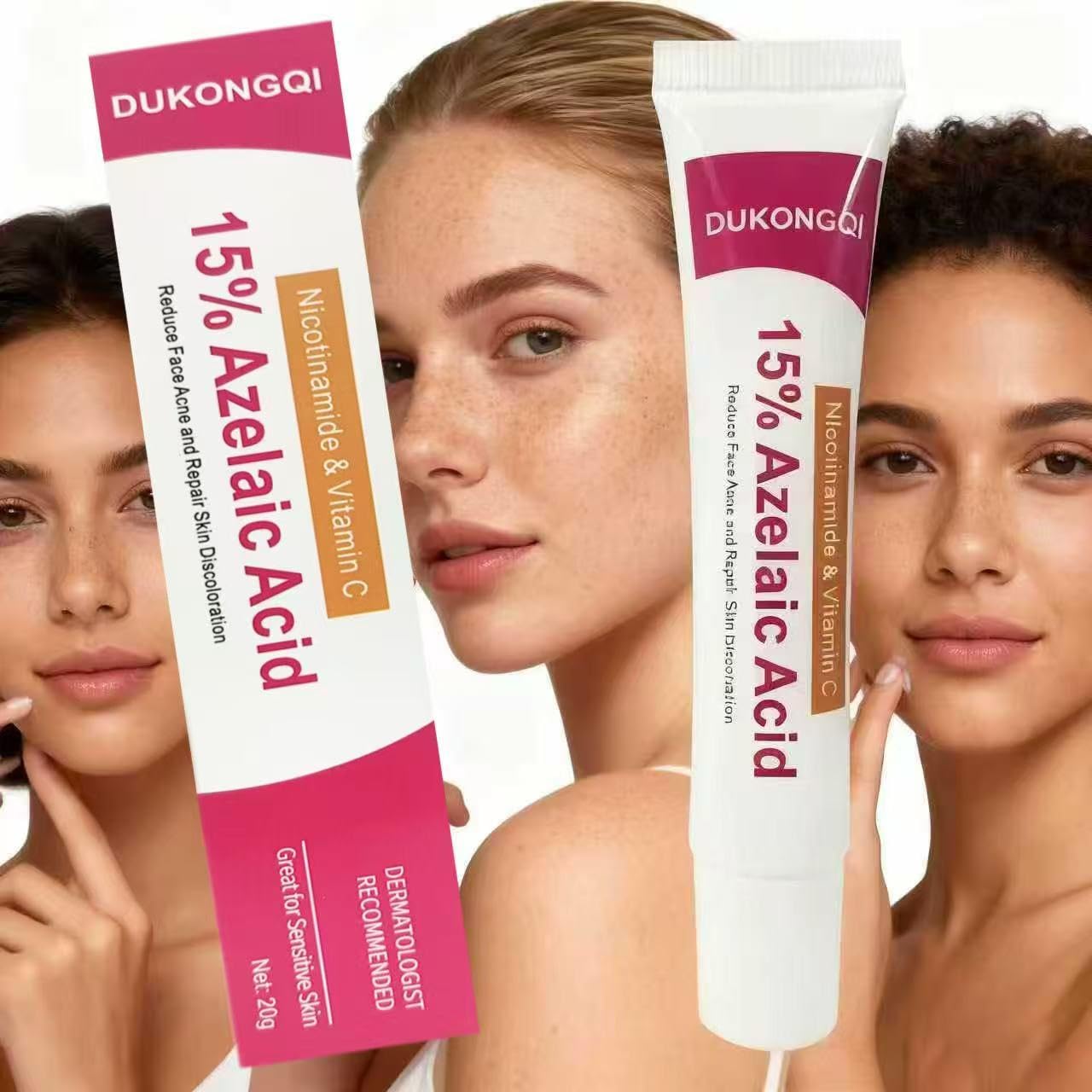 JOMIVEN Azelaic Acid Serum – Balance Skin Tone & Clear Pores, Acne & Redness Relief, Premium Care, 2pcs